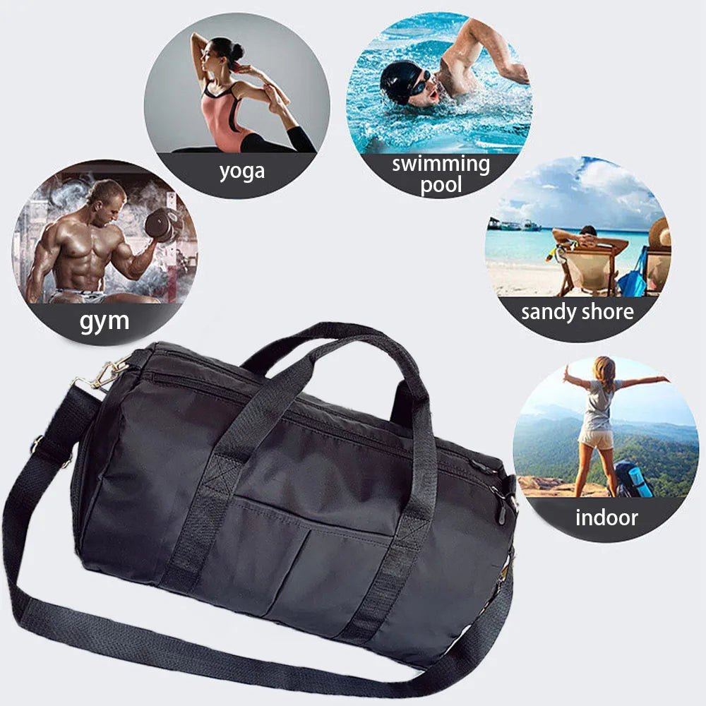 Sport Bag with Shoe Compartment