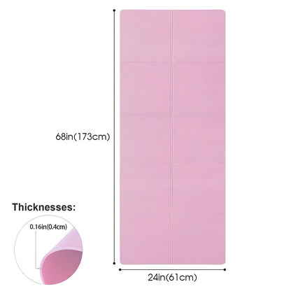 4mm Non-Slip Yoga & Fitness Mat