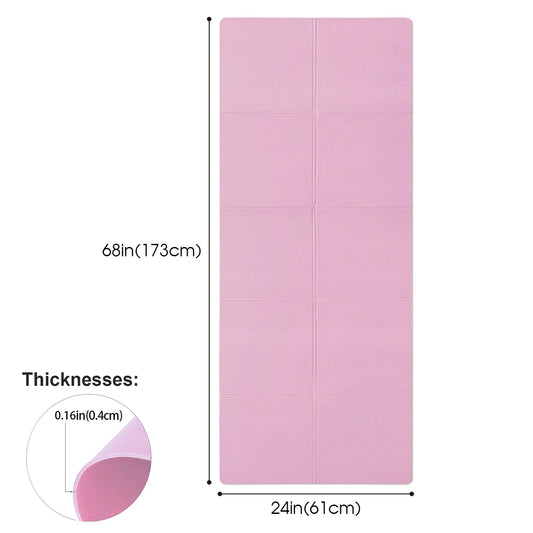 4mm Non-Slip Yoga & Fitness Mat