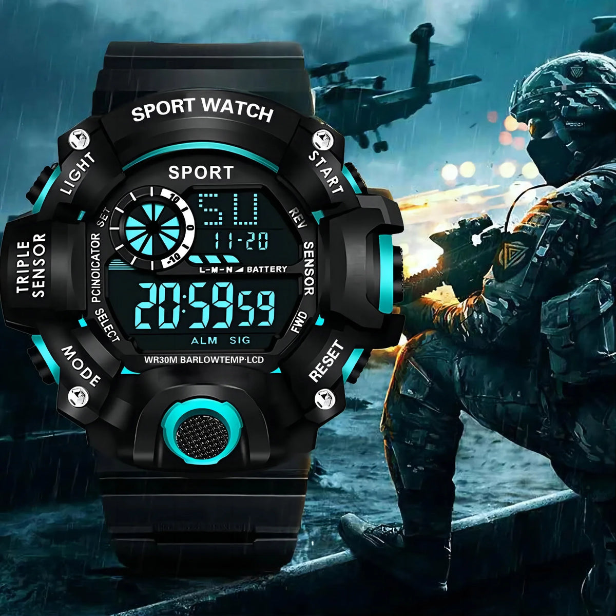 Montre de sport étanche