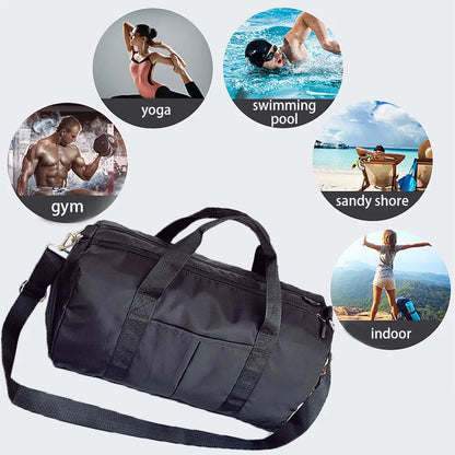 Sport Bag with Shoe Compartment