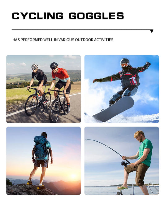 Unisex UV400 Sports Sunglasses