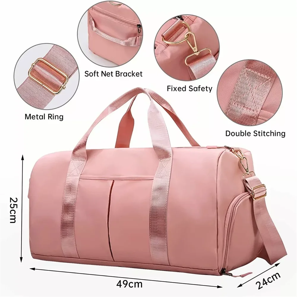Sport Bag with Shoe Compartment