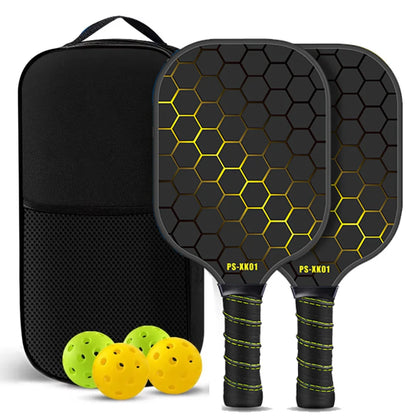 Carbon Fiber Pickleball Paddle Set