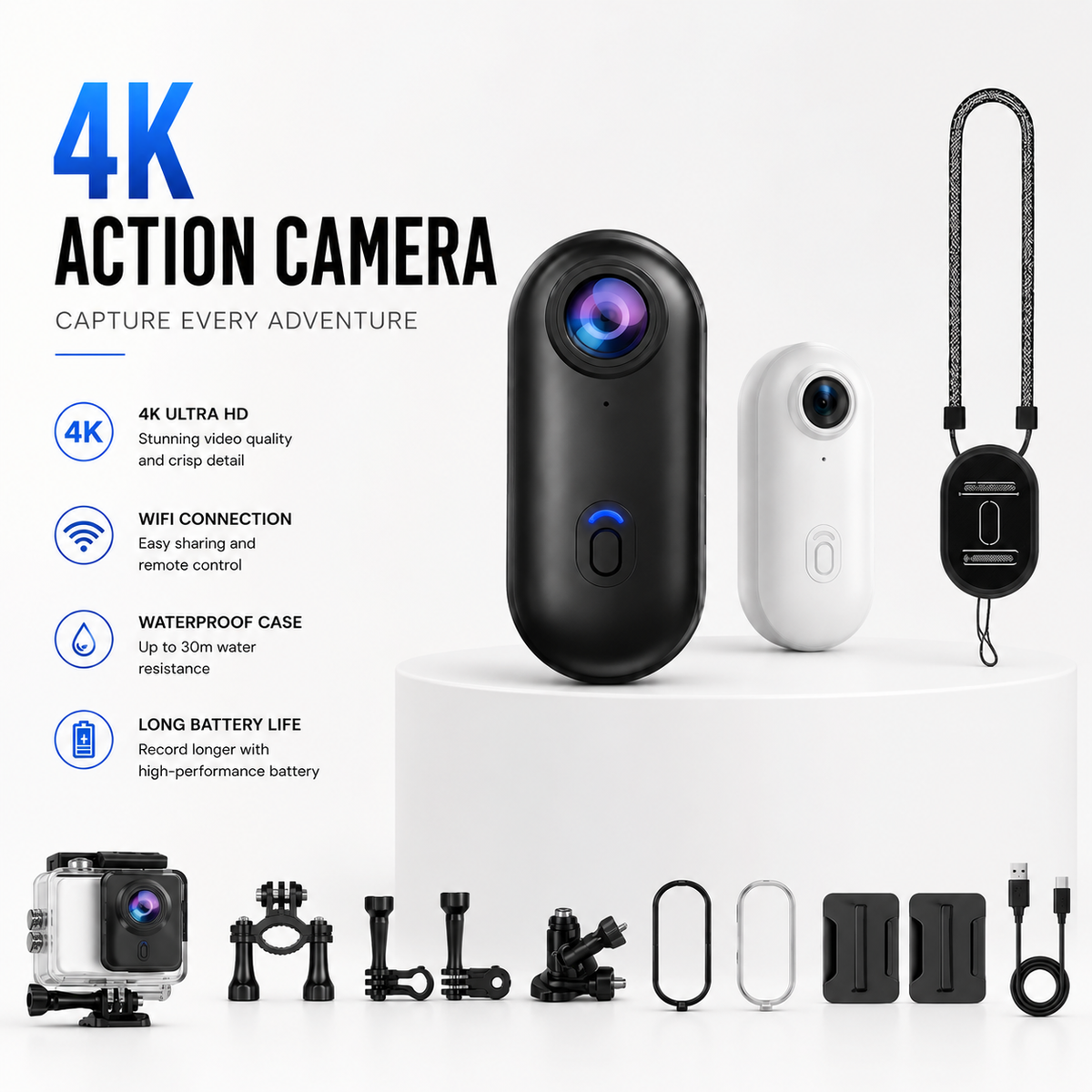 4K Sports Camera
